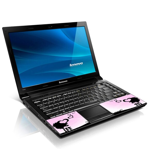 LSS 15.6 & 17.3 Inches Laptop Notebook Skin Sticker Decal - Love Night Heart - Picture 2 of 2